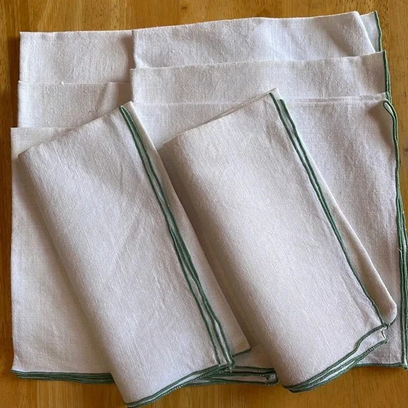 Vintage linen napkins - Picture 4 of 6